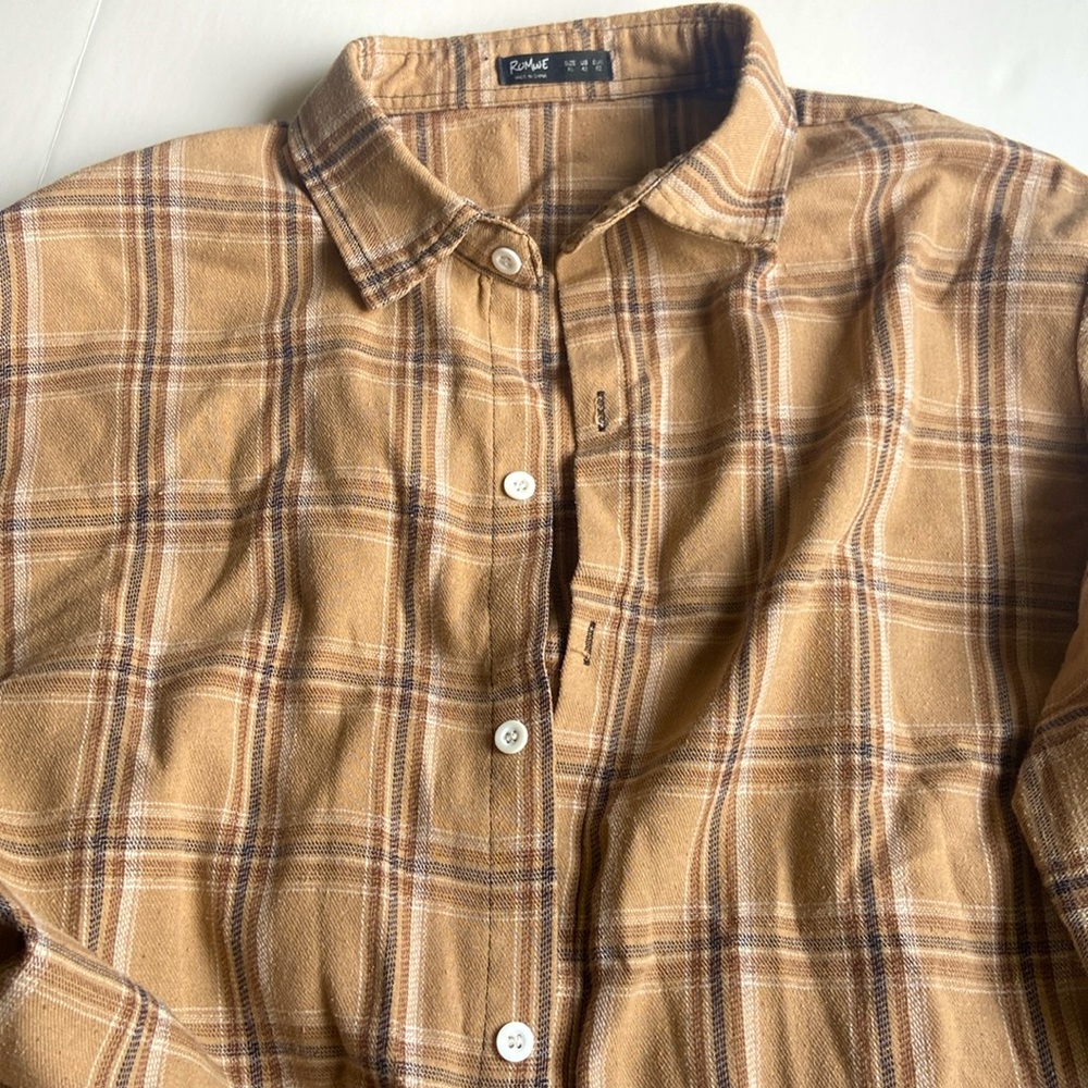 Long sleeve flannel, XL